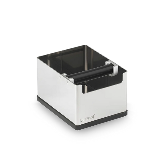 Eine Knockbox aus Edelstahl von JoeFrex