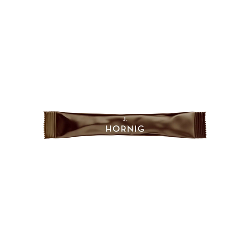 Ein brauner J. Hornig Zuckerstick.